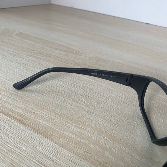 Ray-Ban RB2016 Daddy-O W2578 Sunglasses Matte Black Rubber FRAMES - Picture 4 of 11